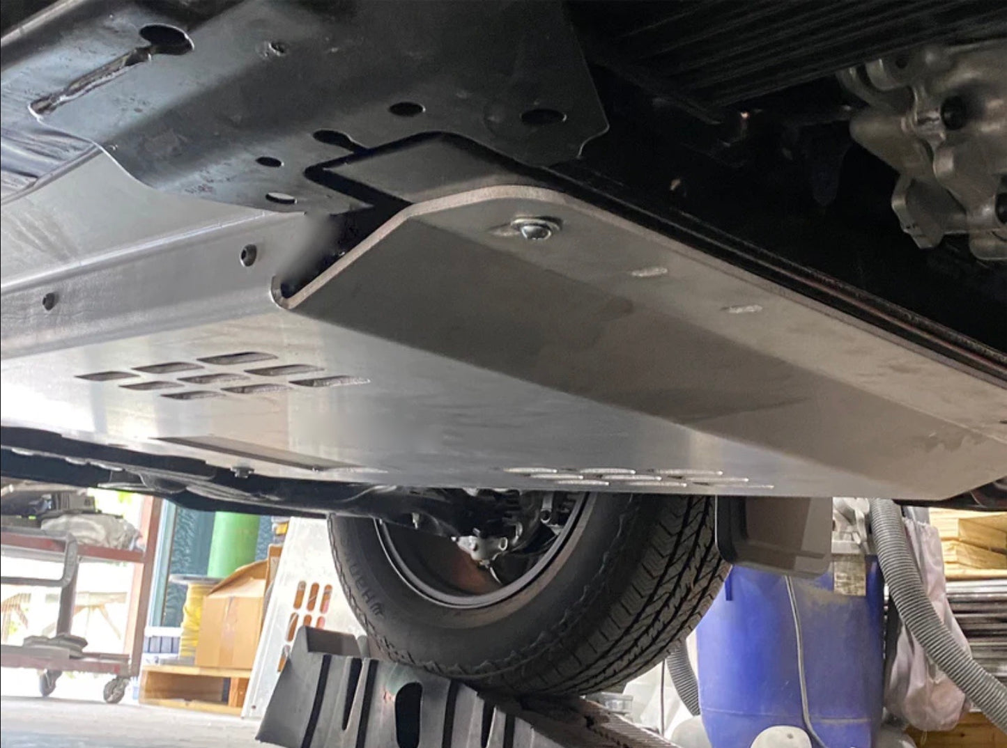 Ford F-150 PowerBoost Catalytic Converter Shield
