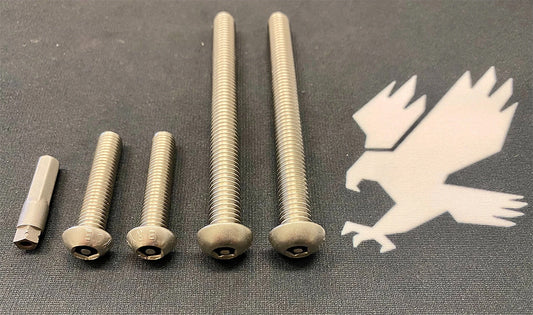 Security bolts for the Tacoma Catalytic Converter Shield