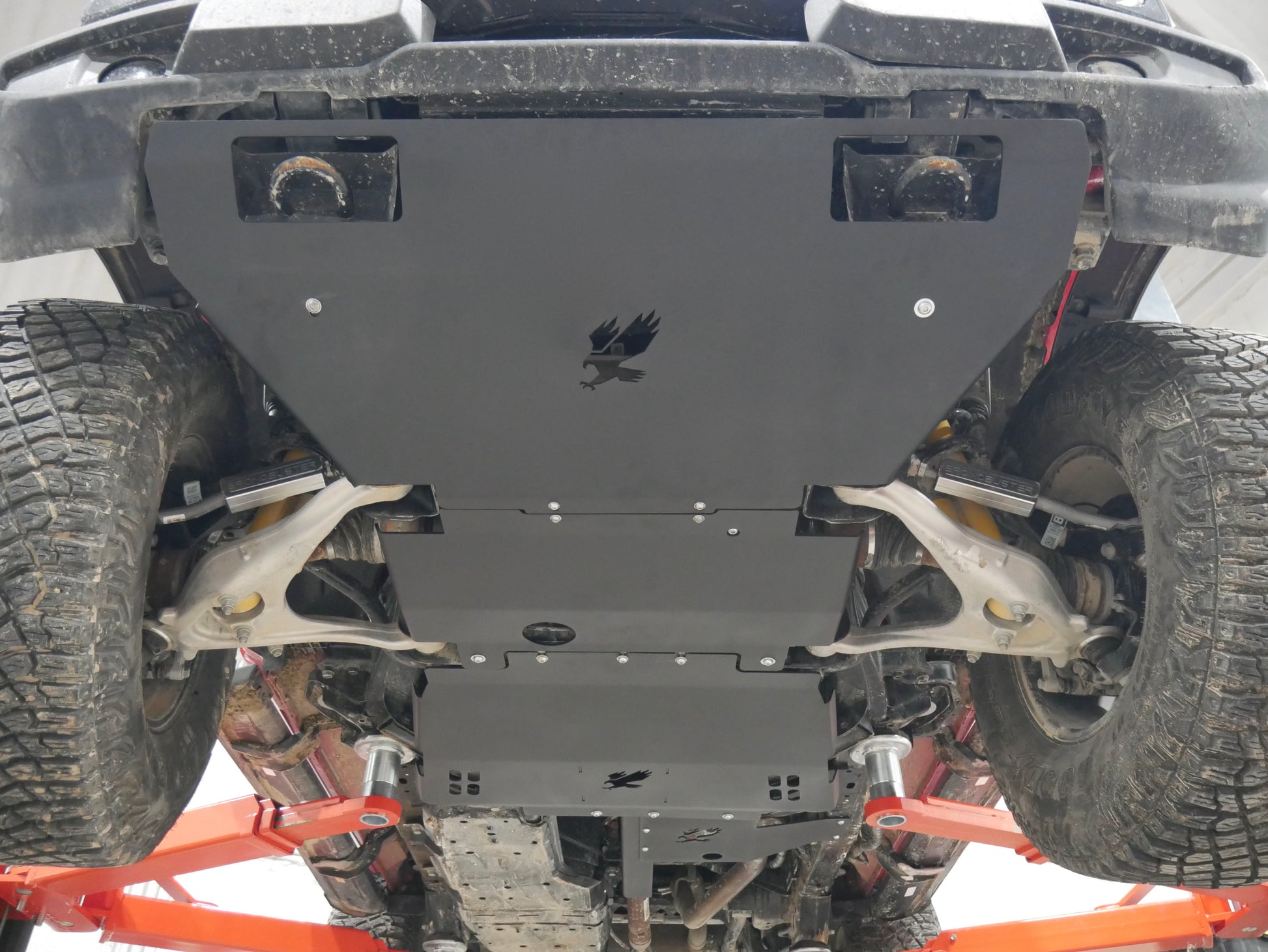 Bronco engine skid plate