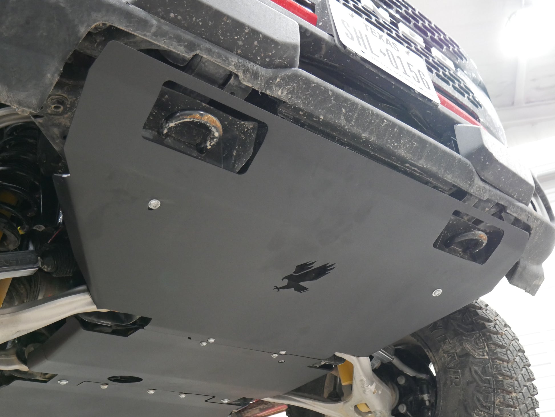 Bronco engine skid plate