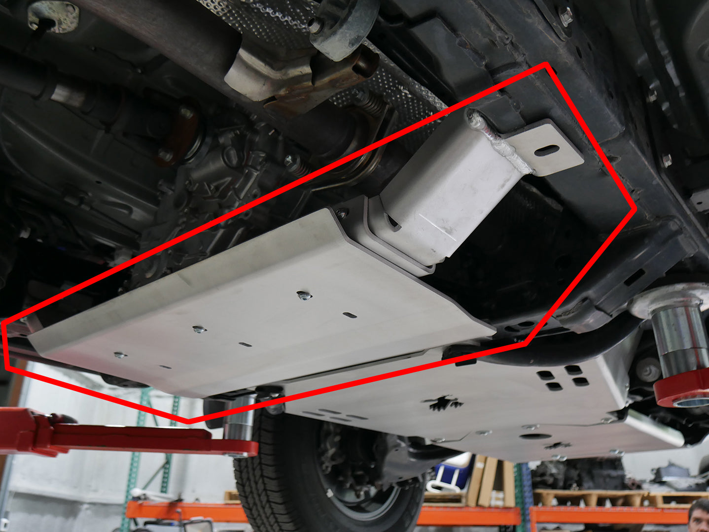 4Runner Transfer Case Skid Plate