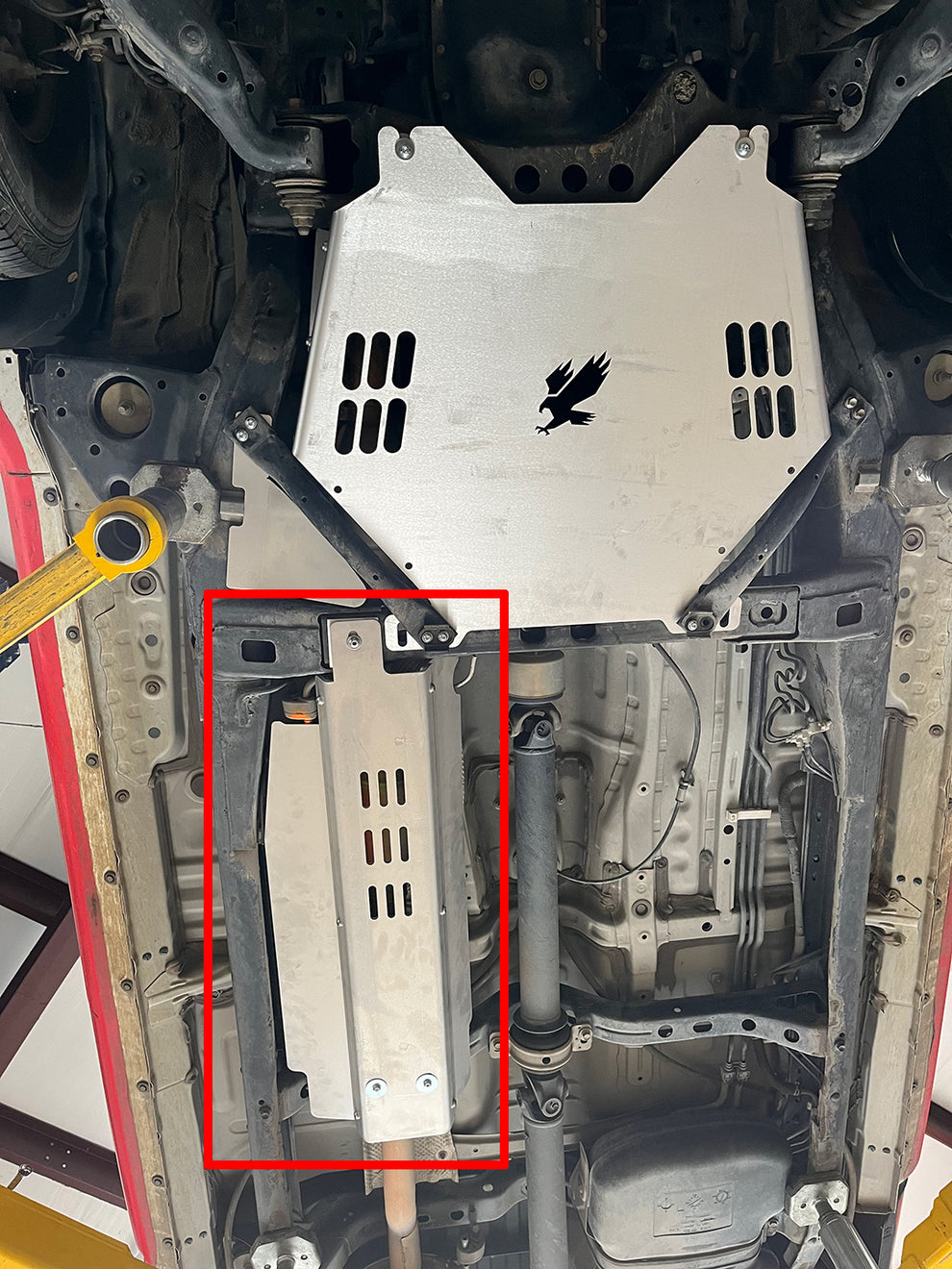 Toyota Rear Catalytic Converter Shield 4Cylinder 201620